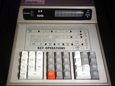 File:Bookmaker's settling machine, Genie 247, 1972 - Science Museum, London - DSC05525.jpg