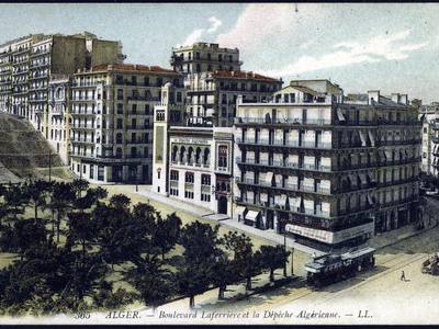 File:Algiers Laferrière Boulevard and the "Dépêche Algérienne" Building (GRI).jpg