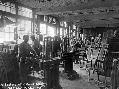 File:Cabinet makers at the Oregon Chair Company (3718628612).jpg