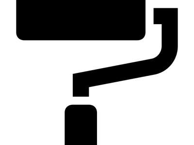 File:Paint Roller (61461) - The Noun Project.svg