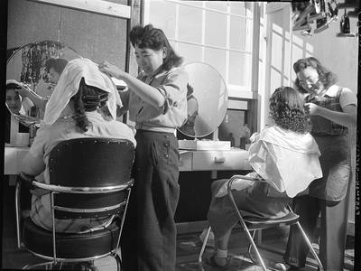 File:Granada Relocation Center, Amache, Colorado. With makeshift equipment and arrangements, the coopera . . . - NARA - 539022.jpg